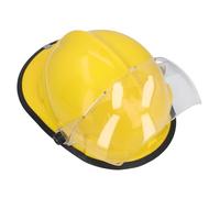 Ejoyous Casco de Rescate contra Incendios con Cubierta Facial, Casco de Seguridad Ignífugo, de Rescate, Ajustable, Resistente a Impactos hasta 260 °C, Resistente Al Calor para