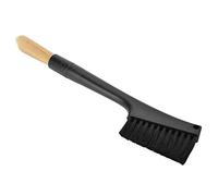 Ejoyous Cepillo de Limpieza para Molinillo de café, Herramienta de Barista de Doble Cabezal con Mango Extraíble para Máquina de café, Molinillo para Expreso de Mesa