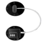 Ejoyous Cerradura para Refrigerador con Combinación de 3 Dígitos, Cerradura para Congelador, Aleación de Zinc de Acero Inoxidable ABS, sin Instalación de Taladro, para Uso en Ventana de Cajón de