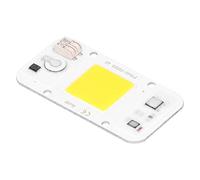 Ejoyous Chip LED, Lámpara de Chip LED de 20 W/30 W/50, Luz Blanca Cálida, Soldadura de Bricolaje Gratuita para Iluminación de Paisaje para Iluminación Publicitaria para de Tráfico (luz blanca 30W)