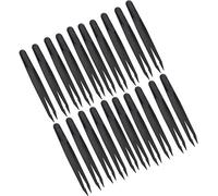 Ejoyous Conjunto de Pinzas de Fibra de Carbono, Pinzas de 20 Piezas Conjuntas con Anti Estático, para Reparación Electrónica, Construcción de Modelos, Soldadura, Joyería, Operación Conveniente