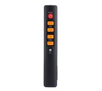 Ejoyous Control Remoto de Aprendizaje Universal, Controlador Inteligente de Botones Grandes para Personas Mayores para TV STB DVD HiFi VCR (Orange)
