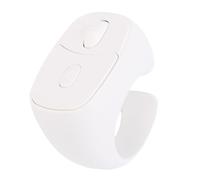 Ejoyous Control Remoto Inalámbrico Bluetooth, Volteador de Páginas con Rodillo para Tomar Fotografías de Vídeo con Diseño para Usar con los Dedos, Compatible con Teléfono, Tableta y (White)