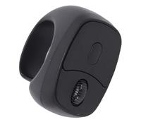 Ejoyous Control Remoto Inalámbrico Bluetooth, Volteador de Páginas con Rodillo para Tomar Fotografías de Vídeo con Diseño para Usar con los Dedos, Compatible con Teléfono, Tableta y (Black)