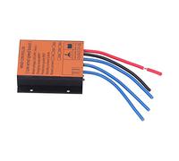 Ejoyous Controlador de Turbina Eólica, Controlador de Carga de Viento MPPT 12 V 24 V, Regulador IP67 de Aleación de Aluminio con Estado LED, Frenado Manual Automático, para Sistemas de Carga de (30A)