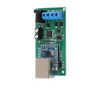 Ejoyous Convertidor de Ethernet a Módulo PCB 12V Convertidor a Ethernet 9600BPS TVS Protección contra Sobretensiones UDP MQTT para Cámara PLC PTZ Hogar Inteligente (sin Carcasa)