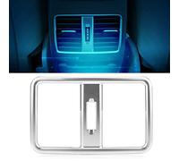 Ejoyous Cubierta de Orificio de Ventilación de Aire Trasero Cromo de Plástico ABS para W246 B Clase W204 2012-2016 2010-2013 Silver 14 9cm 1pc con Fácil Instalación Función de Protección Diseño