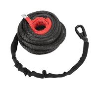 Ejoyous Cuerda de Cabrestante Sintética con Funda Protectora, Cable de Cabrestante Sintético de Alta Resistencia de 9,5 Mm, Capacidad de Carga de 7,5 Toneladas para Vehículos Todoterreno 4WD