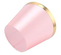 Ejoyous Decoración de Pantalla, Pantalla de Tela de Estilo Clásico y Avanzado Hierro+tela+PVC Compuesto E27 para Lámpara de Mesa Dormitorio Estudio (PX132 rosa)