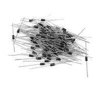 Ejoyous Diodo rectificador 100pcs 1N4007 1000V 1A Diodos electrónicos de silicio Diodos rectificadores de alto voltaje