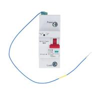 Ejoyous Disyuntor Inteligente 1P, Disyuntor en Miniatura Ignífugo para PC AC230V 125A 6KA, Control Remoto de PC Manija Manual sobre bajo Voltaje para Riel DIN de Fábrica en el Hogar (63A)