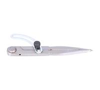 Ejoyous Divisor de Ala Calibre Divisor de Acero Al Carbono 106 Mm 126 Mm 153 Herramienta de Trazado Ajustable para Carpintería Artesanía en Cuero Mapeo Marcado de y Diseño de Bordes (153MM)