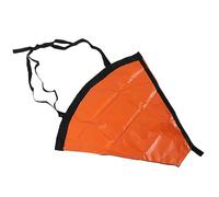 Ejoyous Drift Sock Sea Drogue Naranja PVC Freno de Mar para Barcos y Yates Marinos Alta Visibilidad Ligero Control de Ondas de Viento Portátil para Pesca y Navegación (32 Pulgadas)