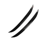 Ejoyous Embellecedor de de Rueda de Coche, Tira de Cejas de Rueda Negra Brillante, Protector para, Ajuste Universal para la Mayoría de los Coches (33,5 cm)