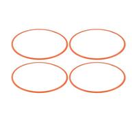 Ejoyous ENELATORES DE EL EL ELEMA DE CORME DE Remo DE REDILLA DE 16 PULCIONAS Juego DE Protección DE Neumáticos 4 PCS Protector DE Adornos DE Borde DE Automóviles ABS con Diseño Autoadhesivo para