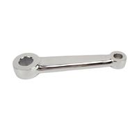 Ejoyous Enlace de la Caja del Brazo de Dirección Caja de Dirección de Metal Brazo Pitman 7 3 4 Pulgadas de Longitud 6 1 4 Pulgadas Espaciado Central Resistencia Reducida Control de Vibración para