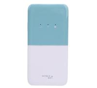 Ejoyous Enrutador de Punto de Acceso WiFi Portátil WiFi Móvil 4G con SIM Dual 6 300 Mbps Conexión de 10 Dispositivos Batería de 2000 MAh para Viajes, Estudio, Trabajo Remoto y Transmisión (Blanco
