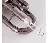 Ejoyous Entrenador de Boquilla de Trompeta, Dispositivo de Entrenamiento de Embocadura, Constructor de Músculos de Labios de Metal para Trombón de Trompeta, Práctica de Vibración de
