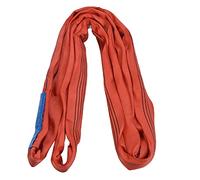 Ejoyous Eslinga de Elevación Redonda PES Eslinga de Red sin Fin 5T de Elevación de Bucle de 75 Mm de Ancho Resistente a la Abrasión ácida y Alcalina para Aparejos de Grúas Barcos Puertos Transporte