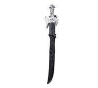 Ejoyous Espada con Luz LED ABS RGB Sable Iluminado con 7 Efectos de Color Sensor de Sonido Efecto Humo de Agua 500 MAh Juguete Recargable para Fiestas de Cosplay Cumpleaños (Silver)
