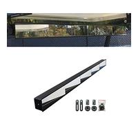 Ejoyous Espejo para Carrito de Golf, Visión Trasera Gran Angular, Espejo Antideslumbrante de 5 Paneles para Carritos de Golf y Camiones de 34 Pulgadas