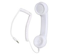 Ejoyous Estilo retro - Teléfono móvil con detección de radiación, gran calidad de sonido con conector de 3,5 mm, auricular integrado y diseño de micrófono, adecuado para todos los smartphones y