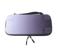 Ejoyous Estuche de Transporte para 2, Bolsa de Viaje de Carcasa Dura EVA con Bolsillos para Tarjetas de Juego, Portátil y a Prueba de Golpes para Consola y Accesorios (Blanco Negro)