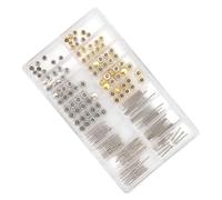 Ejoyous Extensor de Vástago de Reloj, Kit de Herramientas de Repuesto de de Acero Inoxidable con Varios Tamaños para Profesionales de Reparación de Relojes