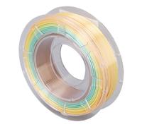Ejoyous Filamento PLA de Seda, Filamento de Impresora 3D Multicolor que Cambia Rápidamente de Color de 1,75 Mm con Superficie Brillante y Resbaladiza, para Proyectos de Impresión 3D