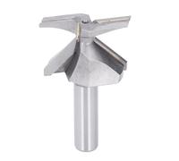 Ejoyous Fresa para Doblar Arcos de Acero de Tungsteno R30, Vástago de 1,2 Pulgadas para Puertas de Gabinetes, Carpintería, Diseño de 1 Pieza, Corte Estable para Bricolaje y Carpinteros
