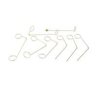 Ejoyous Frutero Explosivo, Centro de Mesa Artístico de Metal para Decoración de Mesa de Comedor con Ventilación de 360 grados y Pantalla Flotante