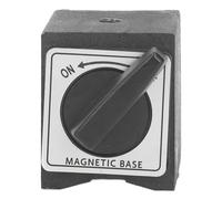 Ejoyous Fuerza Magnética Fuerte, Soporte de Base Magnética de 33 Lb, con Soporte Fuerte, Materiales de Calidad Premium, Aplicaciones Versátiles, Diseño Portátil, de Indicadores de Dial V de Metal V,