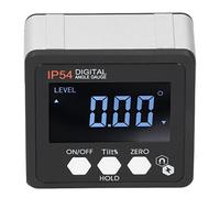 Ejoyous Inclinómetro Digital Transportador Electrónico Magnético Medidor de ángulo de 4x90 Grados con LCD IP54 ABS Aluminio Resolución de 0,05 Grados para Usuarios de Maquinaria de Construcción de