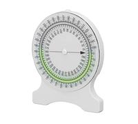 Ejoyous Inclinómetro Nivel de Burbuja Sin Fugas Medición de 0-360° para Evaluación del Rango de Movimiento en Fisioterapia (Green)