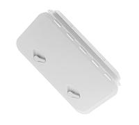 Ejoyous Inspección de la Plataforma de la Escotilla de la Plataforma de Acceso de la de la Barra 24x14 Pulgadas Cubierta Marina ABS con Tapa de Pivote de 180 ° y Labio de Goma para el Sello