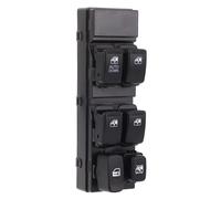 Ejoyous Interruptor de Ventana Eléctrica del Lado Izquierdo del Conductor, Material ABS, Interruptor de Control de Ventana de Respuesta Rápida para Terracan 2001 a 2006