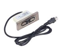 Ejoyous Interruptor Reclinable Interruptor de sofá Eléctrico Chapado en ABS 29 V Control Manual de 5 Botones con Puerto de Carga USB Reinicio de Motor Dual para Usuarios de Elevadores de Sillas