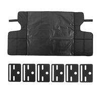 Ejoyous JK trasero casco cubierta de equipaje sombra de seguridad para carga con material de poliéster sólido fácil instalación no requiere perforación