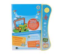 Ejoyous Juego de Libros de Sonido Interactivos con Bolígrafo Parlante, Juguete de Aprendizaje de Audio Electrónico de Plástico de 26 X 22 Cm con Retroalimentación de Audio, Lectura de Cuentos y