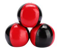 Ejoyous Juggling Ball 3PCS, PU Leather Particle Juggling Ball Portable, for Kids Beginners Office Professional Performance