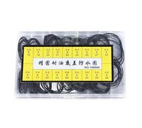 Ejoyous Junto O RIPA Junta DE SELLACIÓN DE Reloj, 180 Piezas 0.5 Mm 0.6 Mm para Relojeros, Varios Tamaños, Junta DE Sellado Alternativo Flexible y Impermeable, Resistencia Al Calor del Agua del