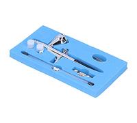 Ejoyous Kit de Aerógrafo Pluma en Aerosol de Pintura de Latón con Boquillas de 0,2 Mm, 0,3 Mm, 0,5 Copa de 7 CC Control de Gatillo de 15 a 50 PSI para Impresión de Modelos Decoración del Hogar (BLACK)