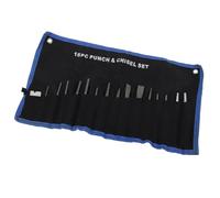 Ejoyous Kit de Cincel de Mecánica de 16pcs, Golpes y Set de Cincel, Varios Tipos, Material de Acero Premium, Gran Estabilidad, Marcas de Dimensiones para Facilitar Identificación, Amplias