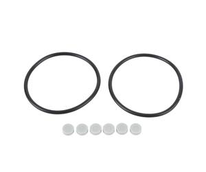 Ejoyous Kit de Junta Tórica del Adaptador de Buje NAB de Goma y ABS con 2 Anillos de Sellado y 6 Discos de Retención para Mantenimiento de Carrete a Carrete del Adaptador de Buje NAB para Usuarios