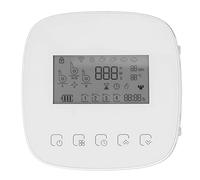 Ejoyous Kit de Riego por Goteo Automático ABS PC Dispositivo de Riego Inteligente con Aplicación WiFi Temporizador 2600 MAh USB Carga Solar 550 Ml Min para Plantas en Macetas de Interior Uso en el