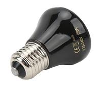 Ejoyous Lámpara de Calor de Cerámica para Reptiles con Infrarrojos para Reptiles, Lámpara de Calor de Cerámica E27 para Cajas de Cría Pequeñas, Calor las 24 Horas, Tamaño Ultra Pequeño