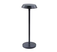 Ejoyous Lámpara de Mesa Lámpara de Escritorio Recargable de Aleación de Aluminio 2300 MAh 2 Niveles de Brillo Carga USB IP54 Luz Cálida para Dormitorio, Estudio, Oficina, Sala de Estar, Lectura