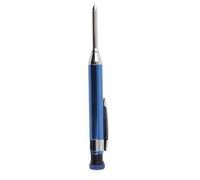 Ejoyous Lápiz de Carpintero Mecánico, Lápiz de Construcción Resistente con Cuerpo de Metal ABS Recambio de 2,8 Mm Sacapuntas Incorporado Orificio Profundo Punta Larga para Constructores de