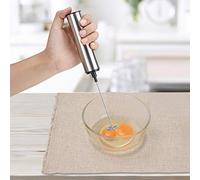 Ejoyous Leche de Acero Inoxidable Frother USB USB Leche Eléctrica Recargable Frother Handheld Milk con Configuraciones de 2 Velocidades Motor sin Escobillas para café Cappuccino Chocolate Caliente