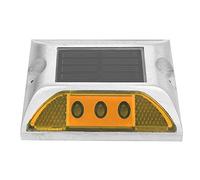 Ejoyous Luces Solares para Jardín, LED Empotradas al Suelo, IP65 Impermeable, Iluminación para Camino, Patio, Entrada, Amarillo